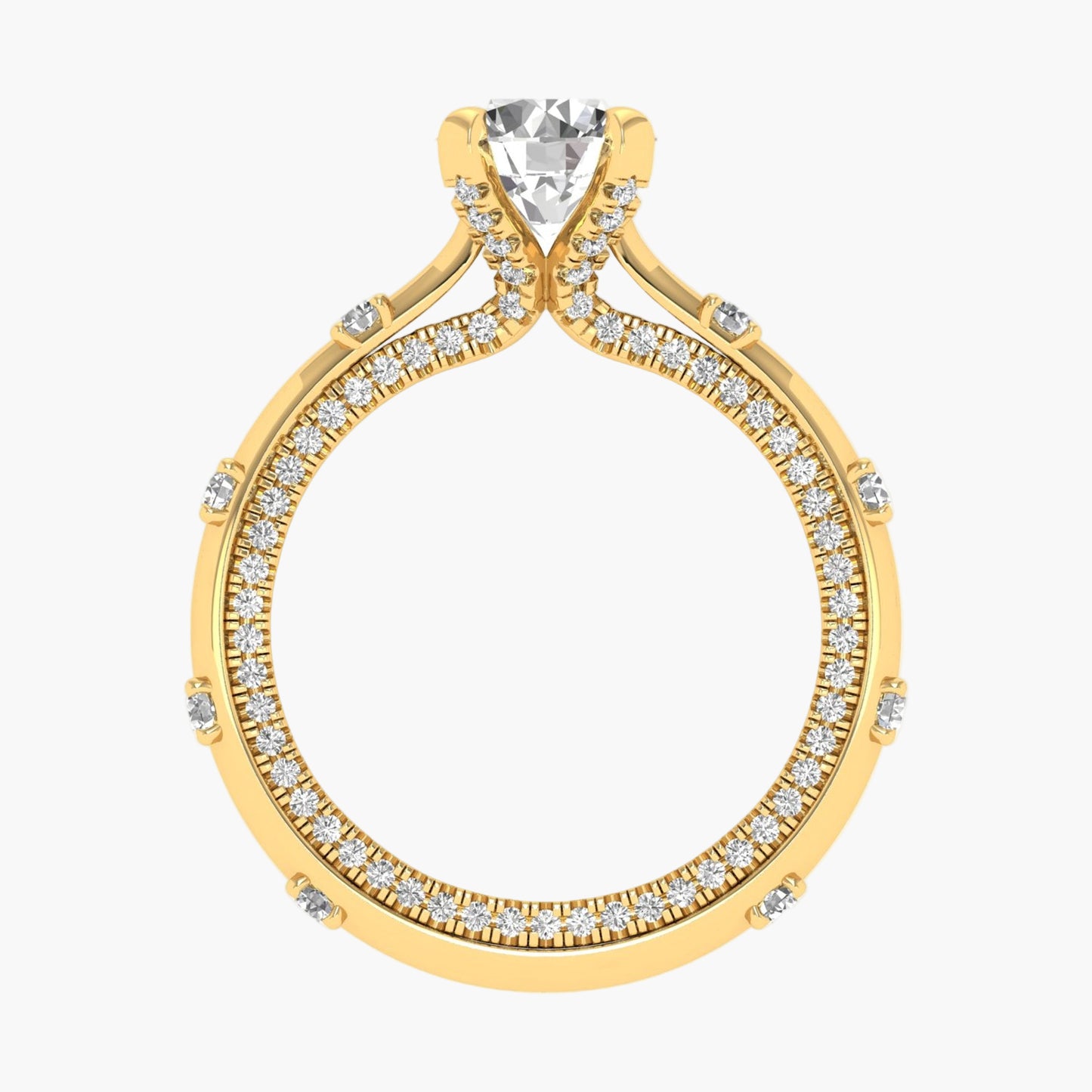 Golden Sequence Diamond Ring