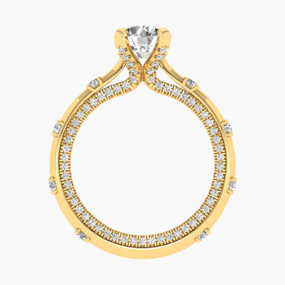 Golden Sequence Diamond Ring
