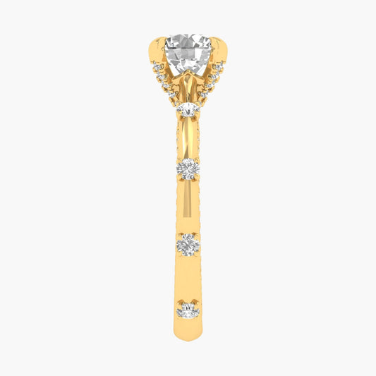 Golden Sequence Diamond Ring