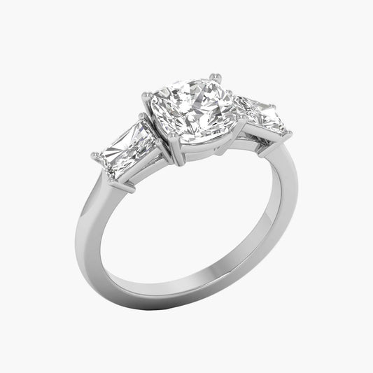 Trinity Gleam Diamond Ring