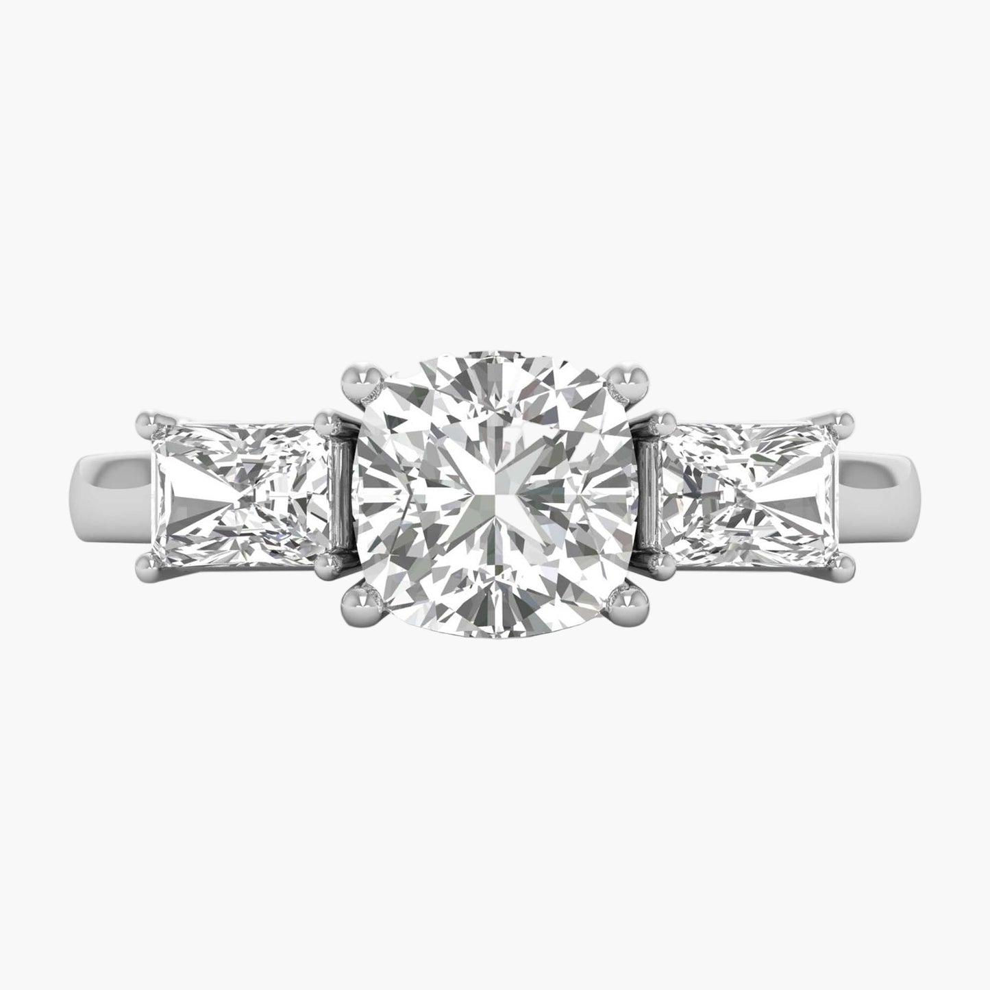 Trinity Gleam Diamond Ring