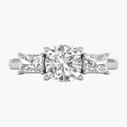 Trinity Gleam Diamond Ring