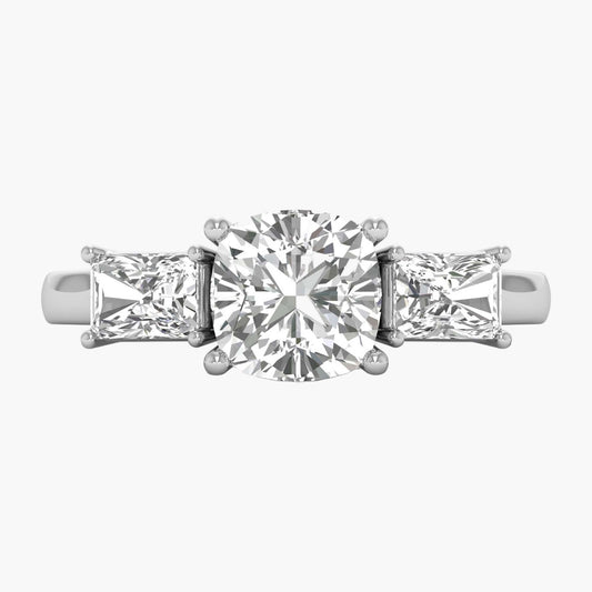 Trinity Gleam Diamond Ring