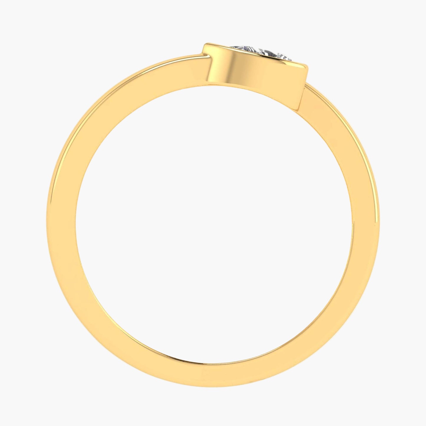 Elegant Blush Diamond Ring