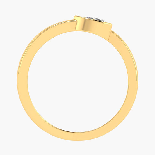 Elegant Blush Diamond Ring
