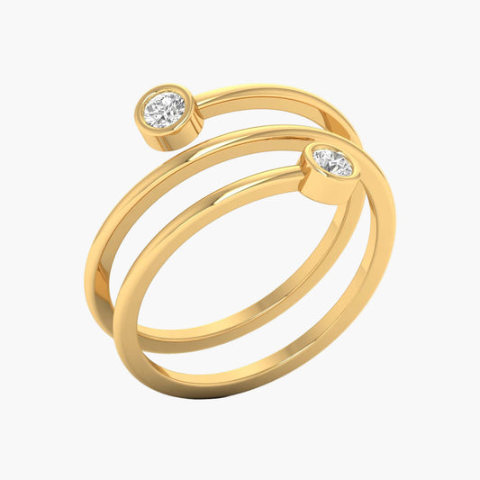 Dew Drops Diamond Ring