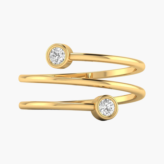 Dew Drops Diamond Ring