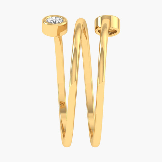Dew Drops Diamond Ring