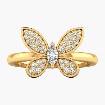 Fluttering Beauty Diamond Ring