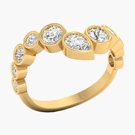 Bezel Brilliance Diamond Ring