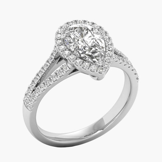 Solitaire Round Shaped Diamond Ring