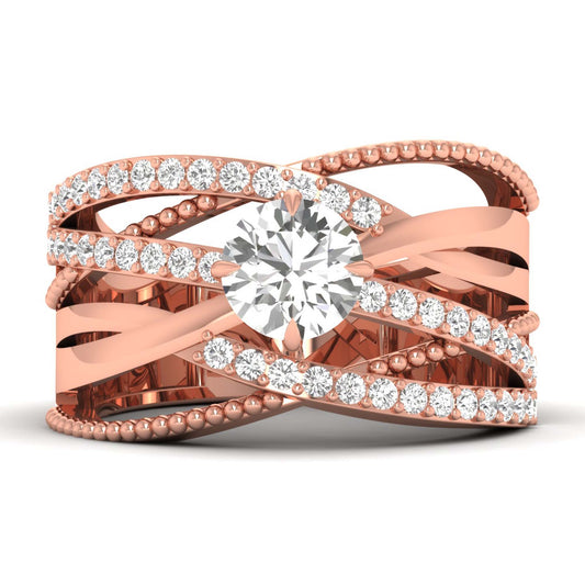 Infinite Shooting Star Diamond Ring