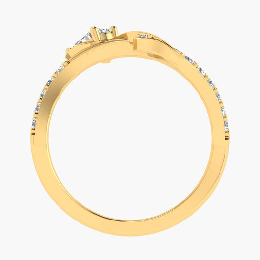 Lotus Elowynn Diamond Ring