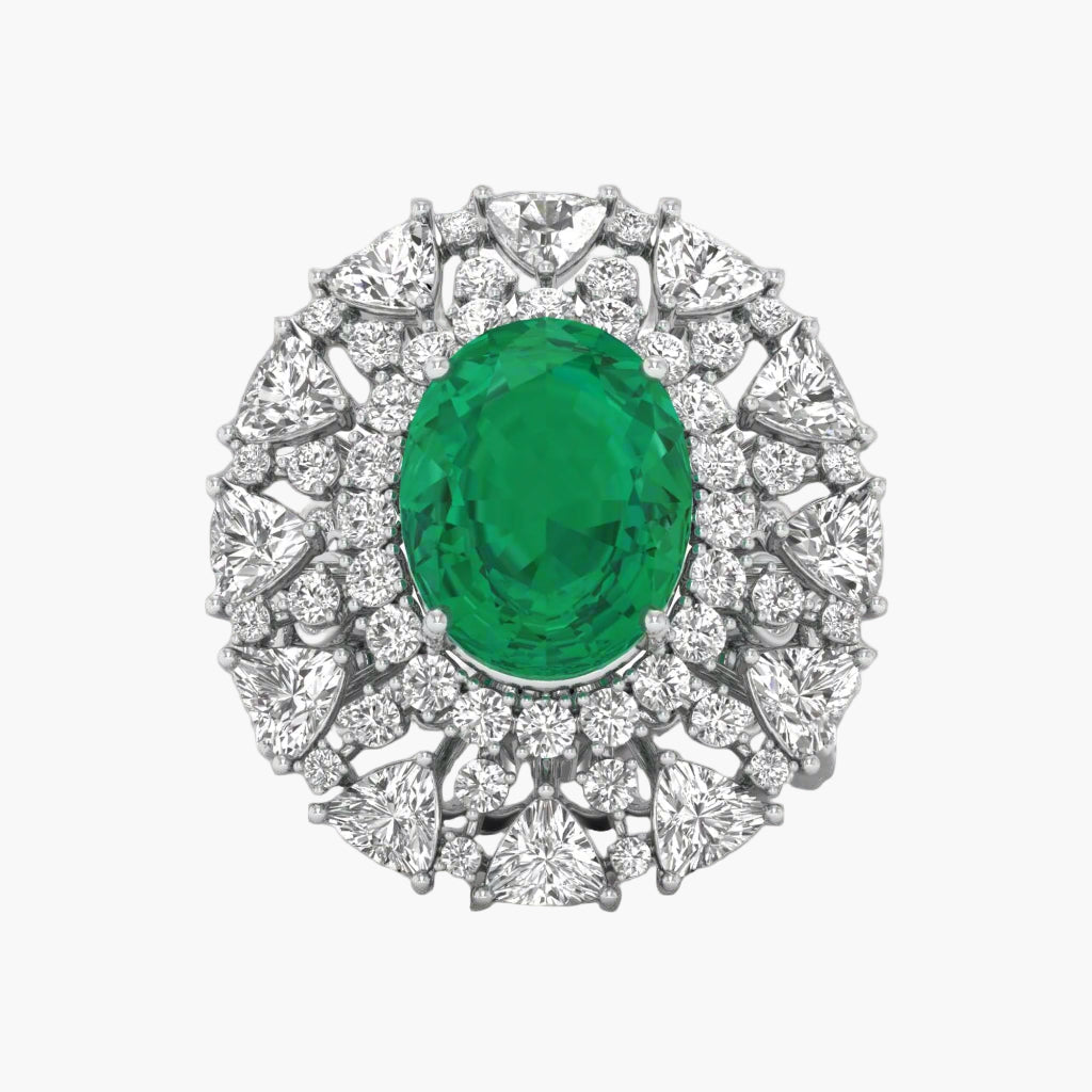 Soul Verdant Diamond Ring