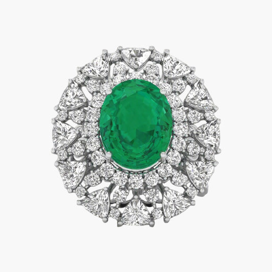 Soul Verdant Diamond Ring