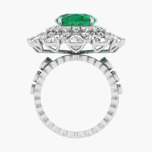 Soul Verdant Diamond Ring