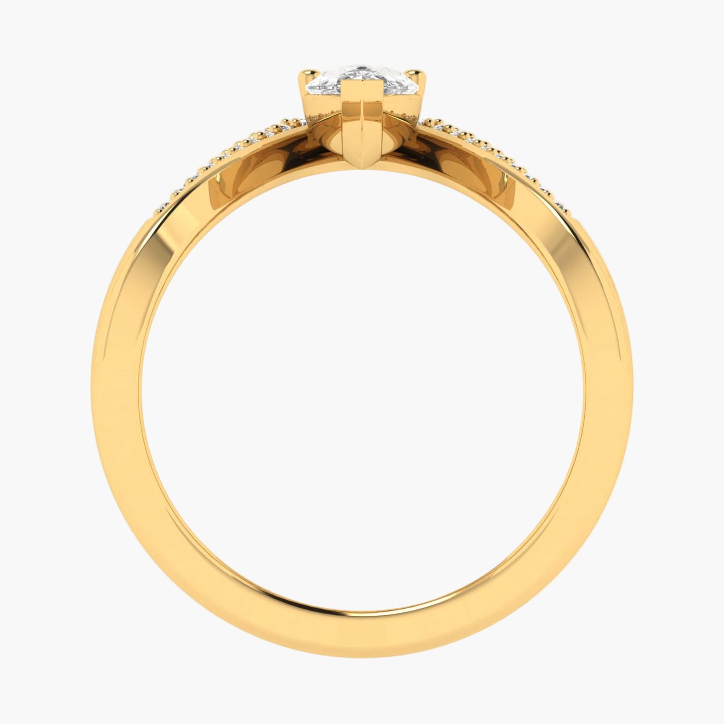 Vanki Drop Diamond Ring