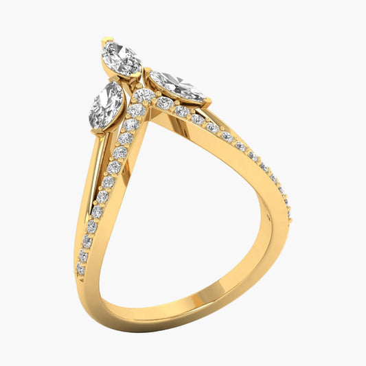 Lotus Vanki Diamond Ring