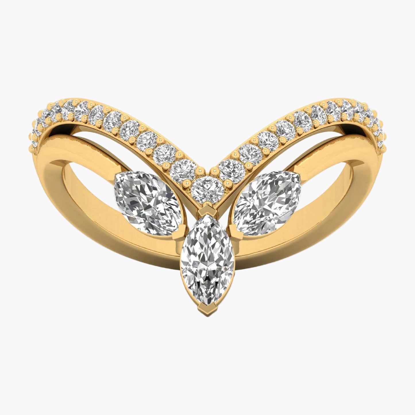 Lotus Vanki Diamond Ring