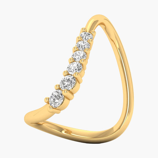 Tie-the-Knot Diamond Ring