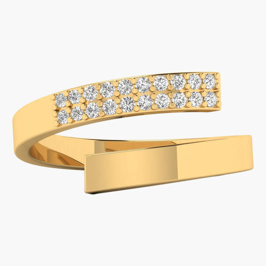 Cluster Chaos Diamond Ring