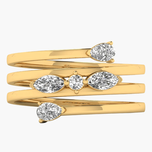 Solitaire Round Shaped Diamond Ring