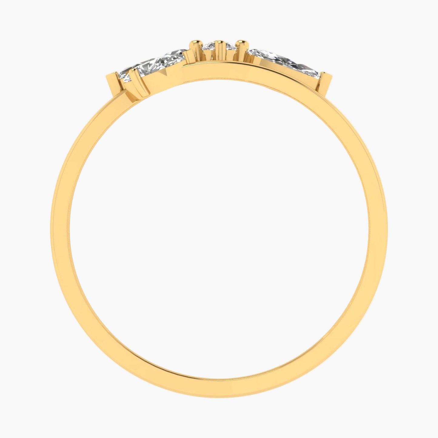 Solitaire Round Shaped Diamond Ring