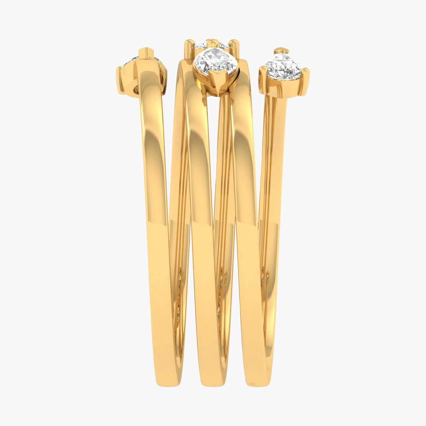 Solitaire Round Shaped Diamond Ring