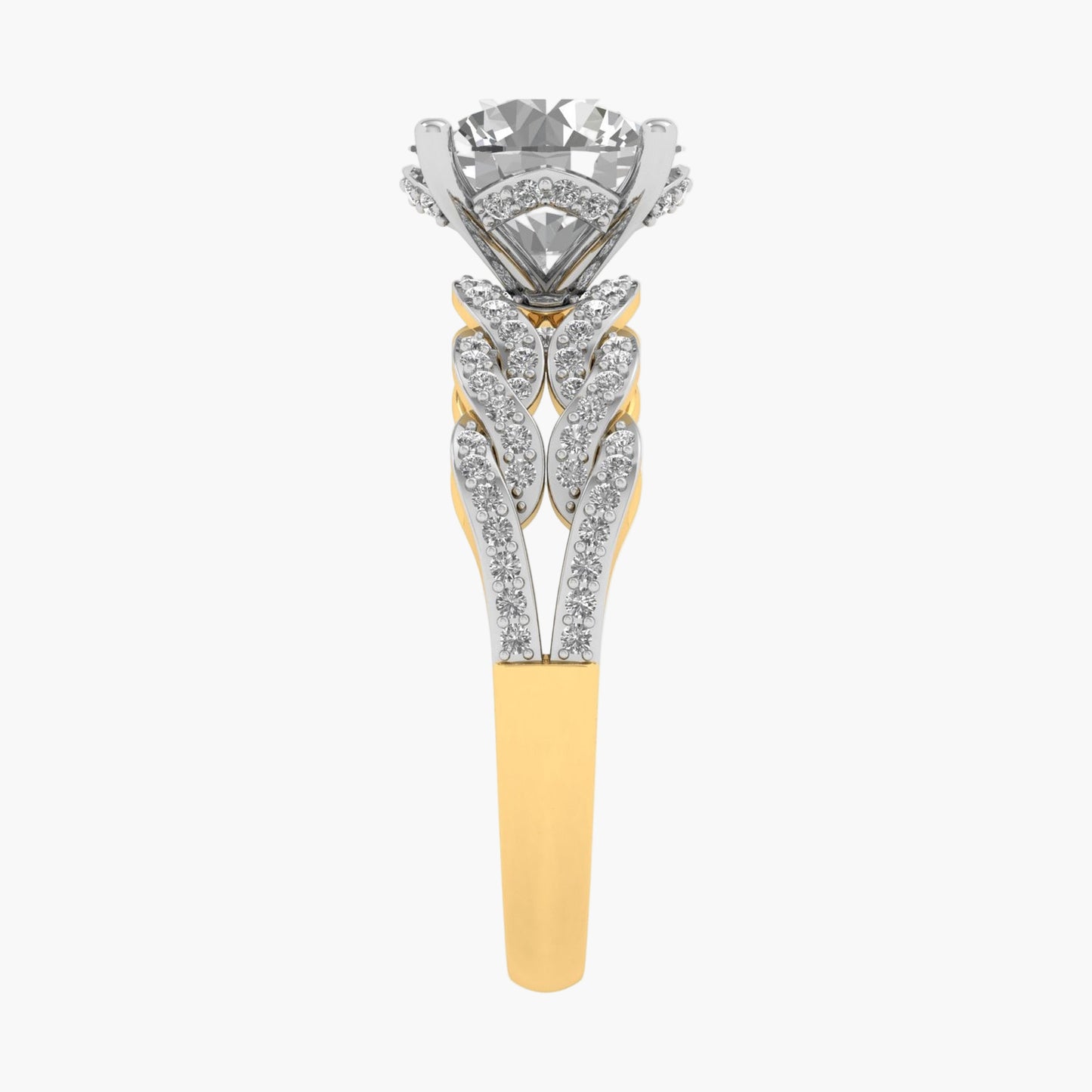Solitaire Round Shaped Diamond Ring