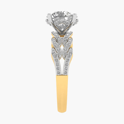 Solitaire Round Shaped Diamond Ring