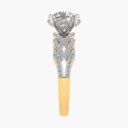 Solitaire Round Shaped Diamond Ring