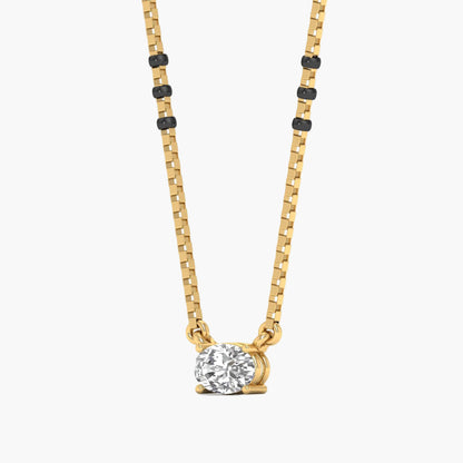 Saubhagyavati Diamond Mangalsutra
