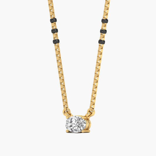 Saubhagyavati Diamond Mangalsutra