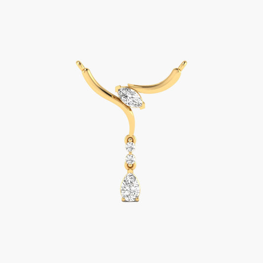 Temple Bells Diamond Mangalsutra