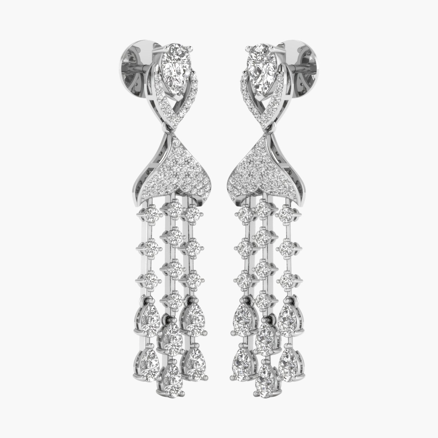 Amivra Precise Diamond Earrings
