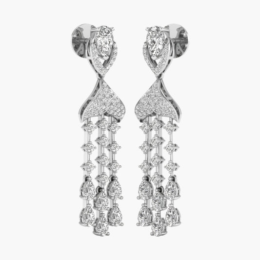 Amivra Precise Diamond Earrings