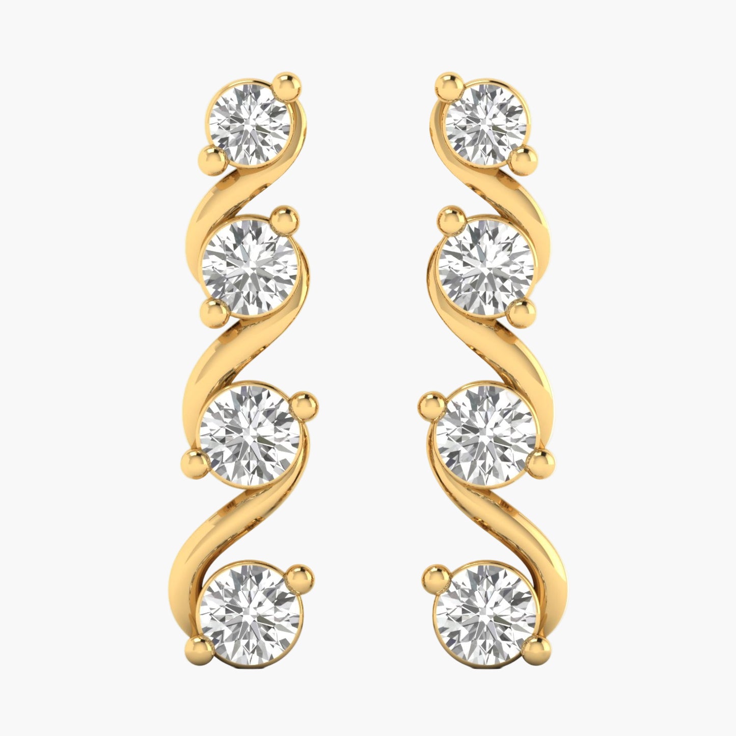 Veyonna Vibration Diamond Earrings