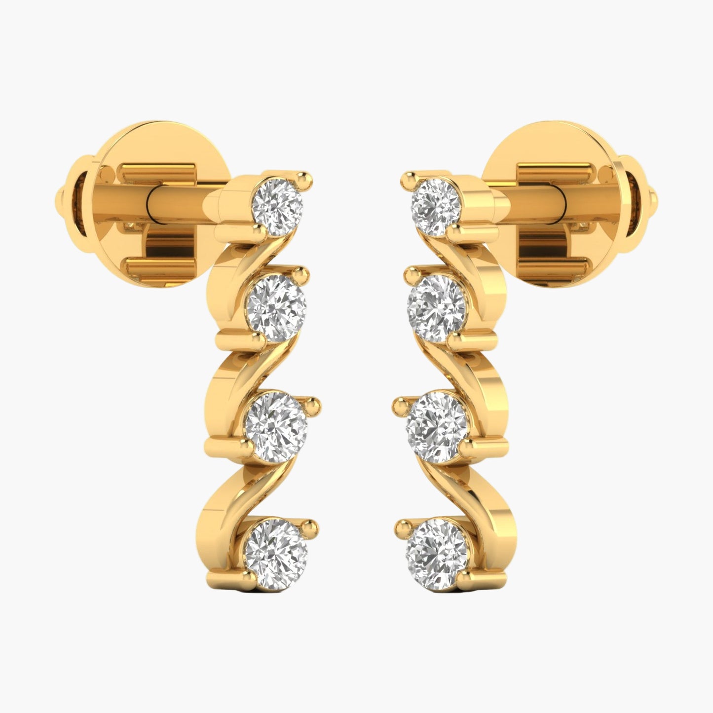 Veyonna Vibration Diamond Earrings