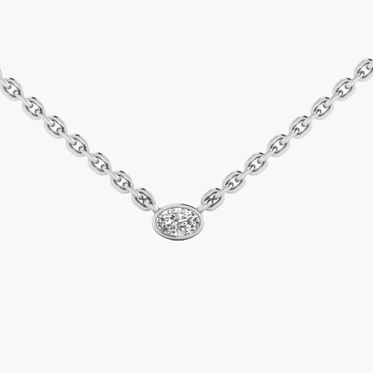 Echodrop Diamond Necklace
