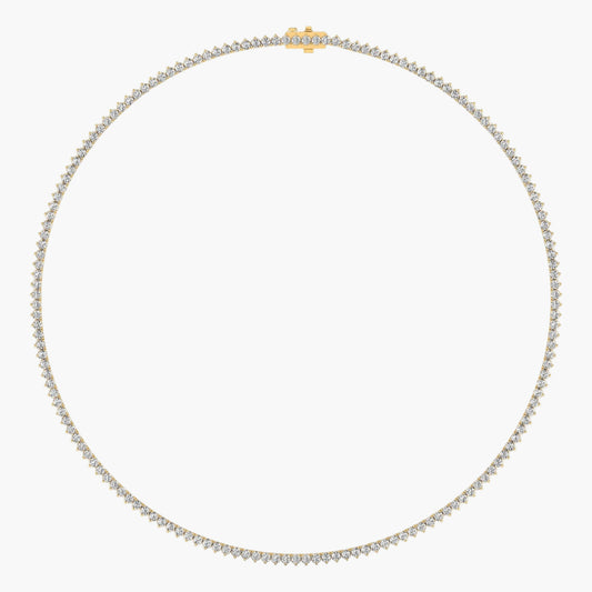 Mesmerising Round Diamond Necklace
