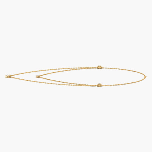 Twyna Twinkle Diamond Necklace