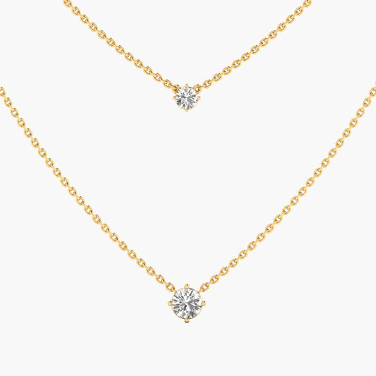Twyna Twinkle Diamond Necklace