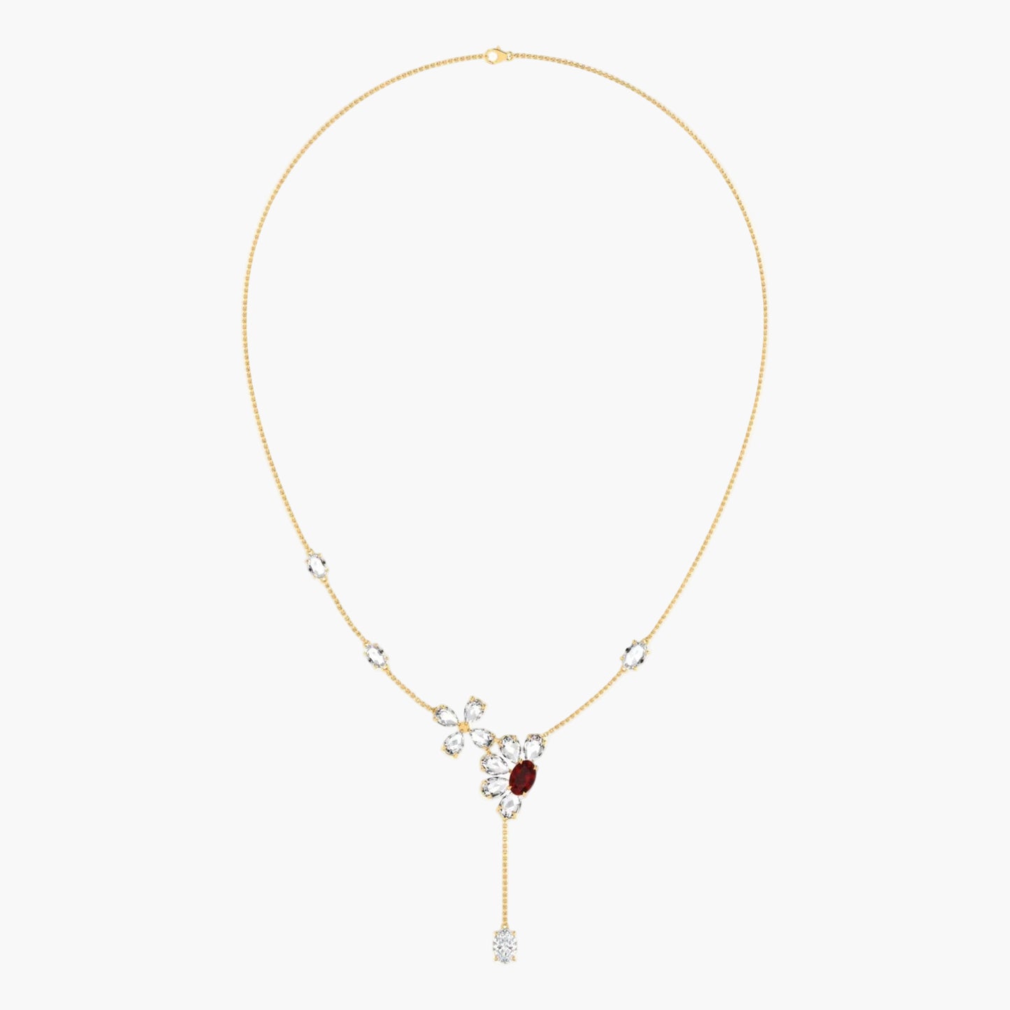 Zafloria Diamond Necklace
