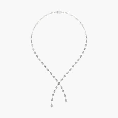 Solitude In Crystals Diamond Necklace