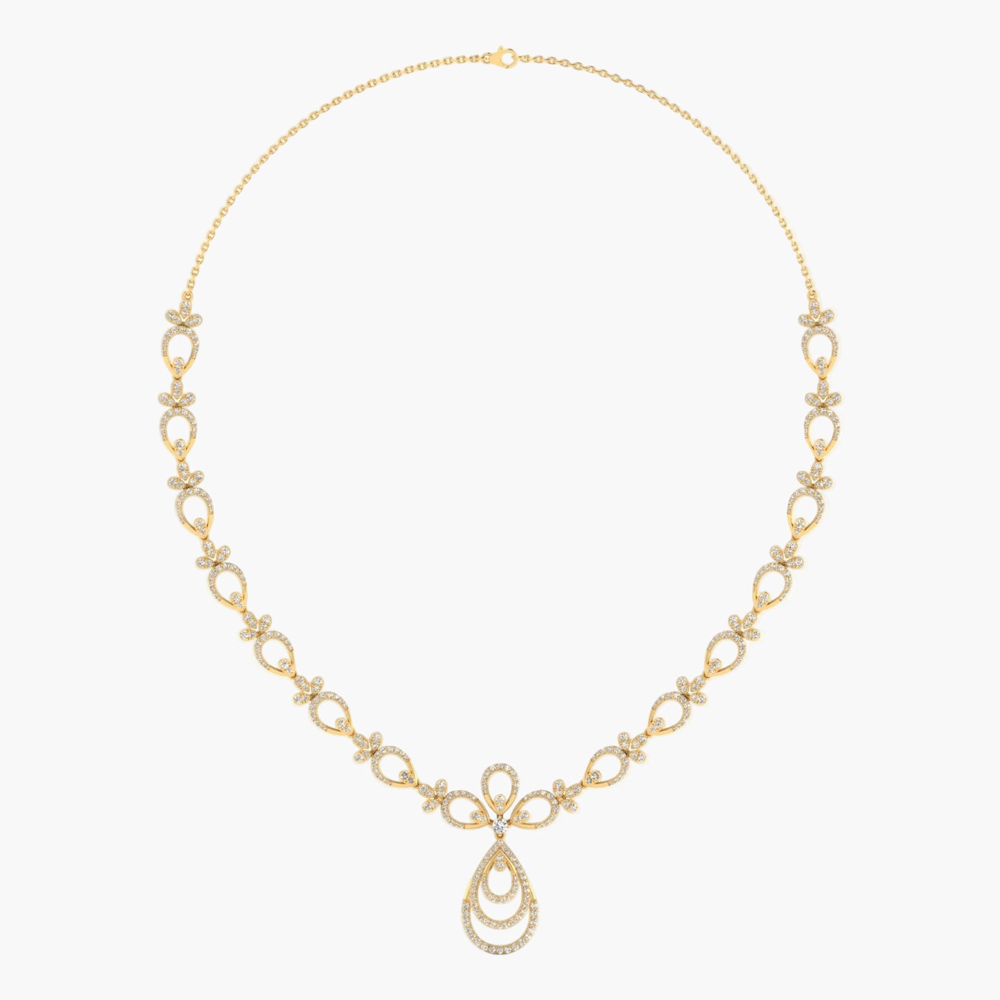 Aquasia Diamond Necklace