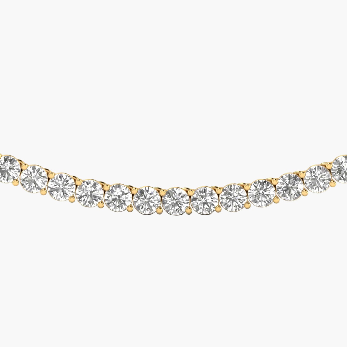 Solid Sophisticated Diamond Necklace