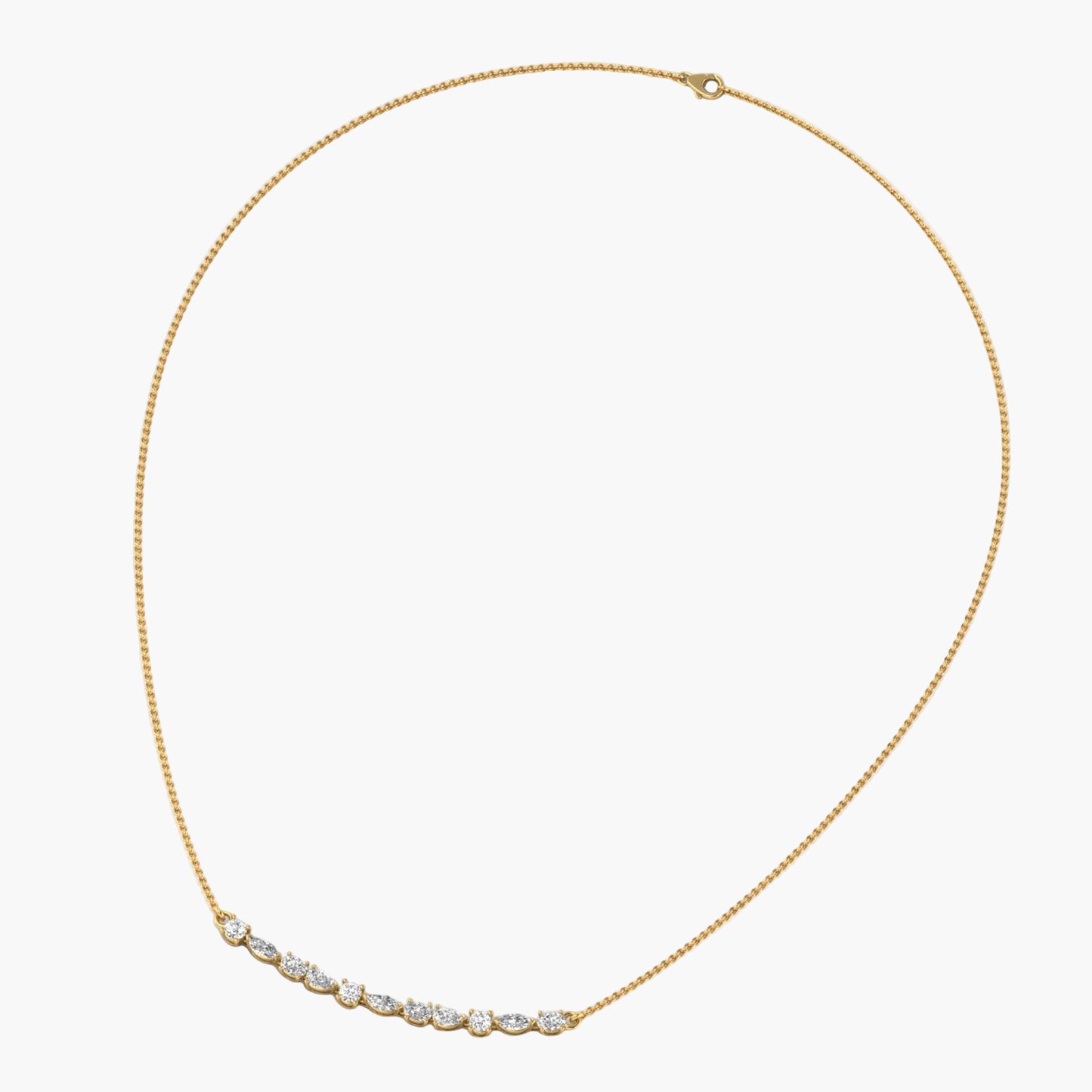 Diamond Lineage Necklace