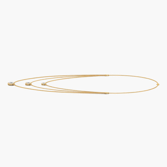 Threefold Grace Diamond Necklace