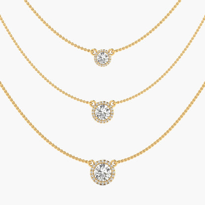 Threefold Grace Diamond Necklace
