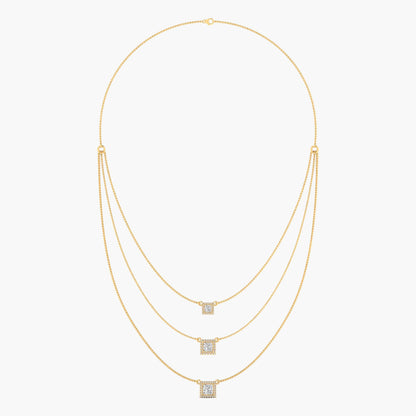 Trio Trouble Diamond Necklace